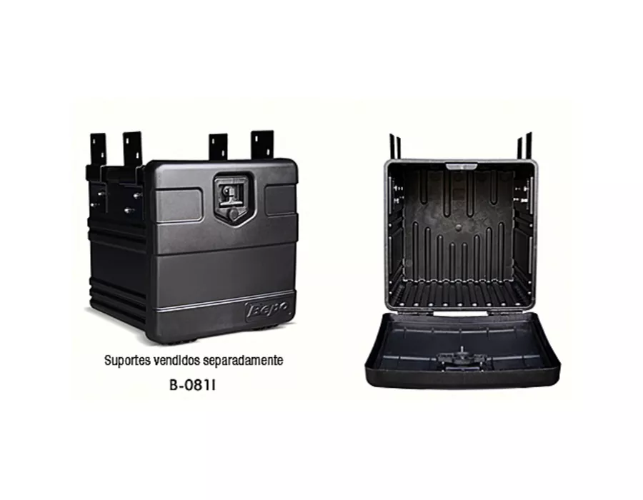 Foto Caixa de Ferramenta Pequena Bepo 125L com Fechadura – 500x500x500mm