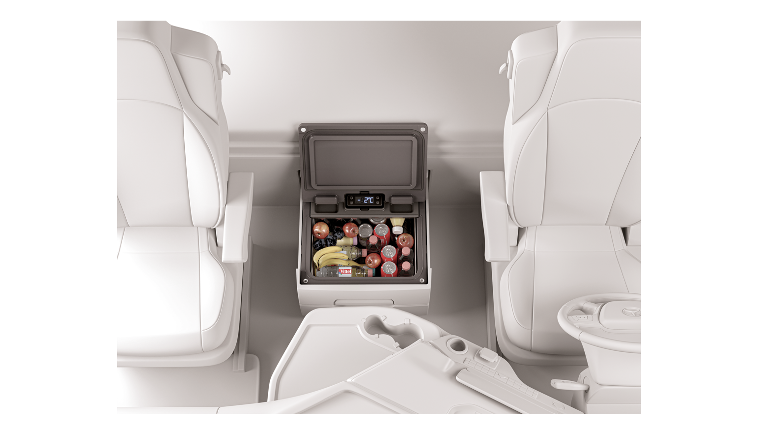 Geladeira 25L MB Actros Bivolt Resfriar