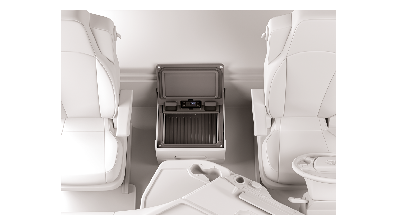 Geladeira 25L MB Actros Bivolt Resfriar