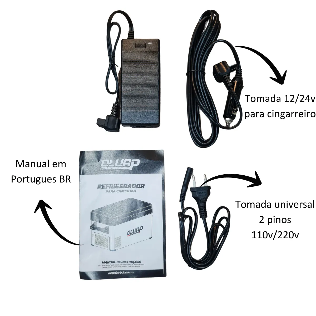 Geladeira Portátil Oluap 40L Quadrivolt