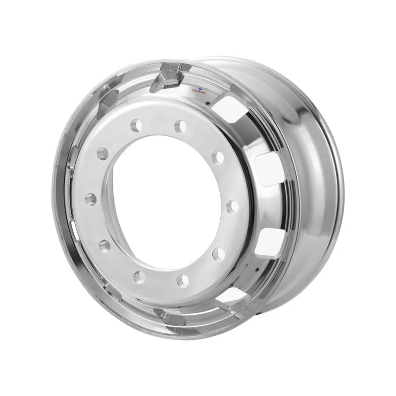 Roda Alumínio Roadline 22,5x8,25 10 Furos Hexagonal