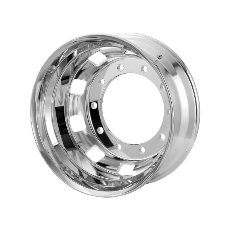 Roda Alumínio Roadline 22,5x8,25 10 Furos Hexagonal